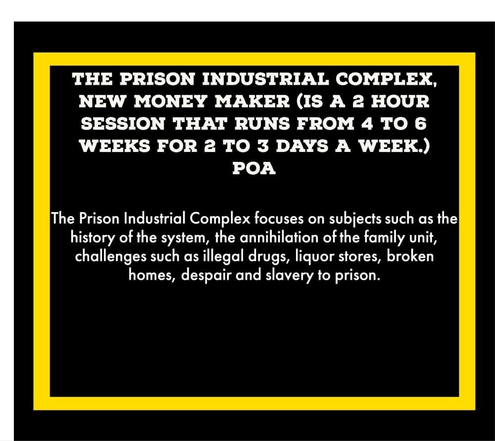 The Prison Industrial Complex text